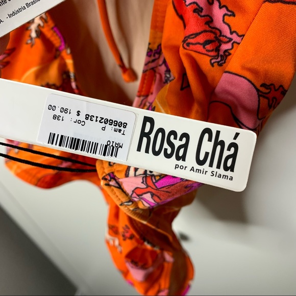 NWT Rosa Chá Brazilian One-Piece Horse Print Swimsuit - Picture 9 of 16